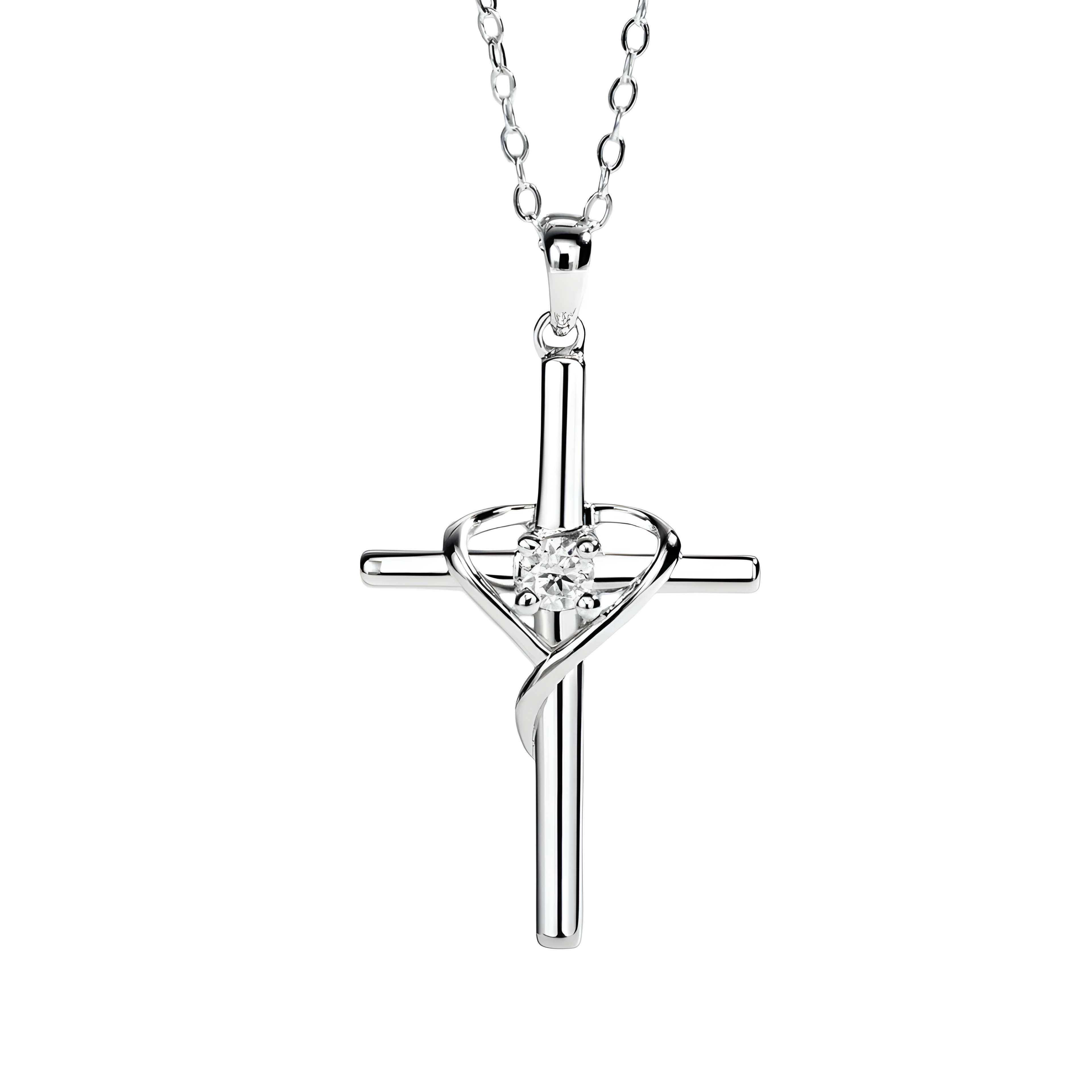 ZARILÉA DIAMOND FAITH HALSKETTE