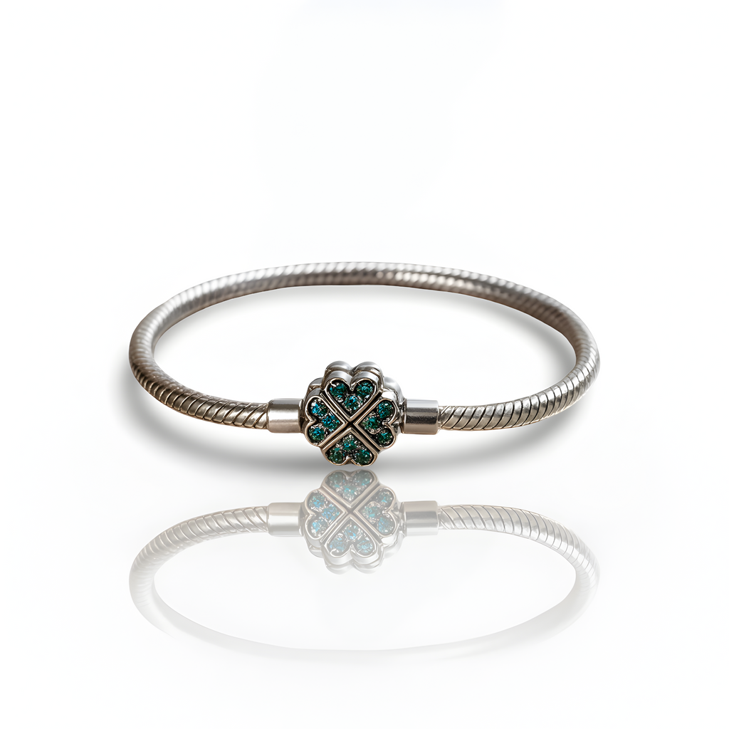 ZARILÉA VELOURA ANHÄNGER ARMBAND LUCKY HEART