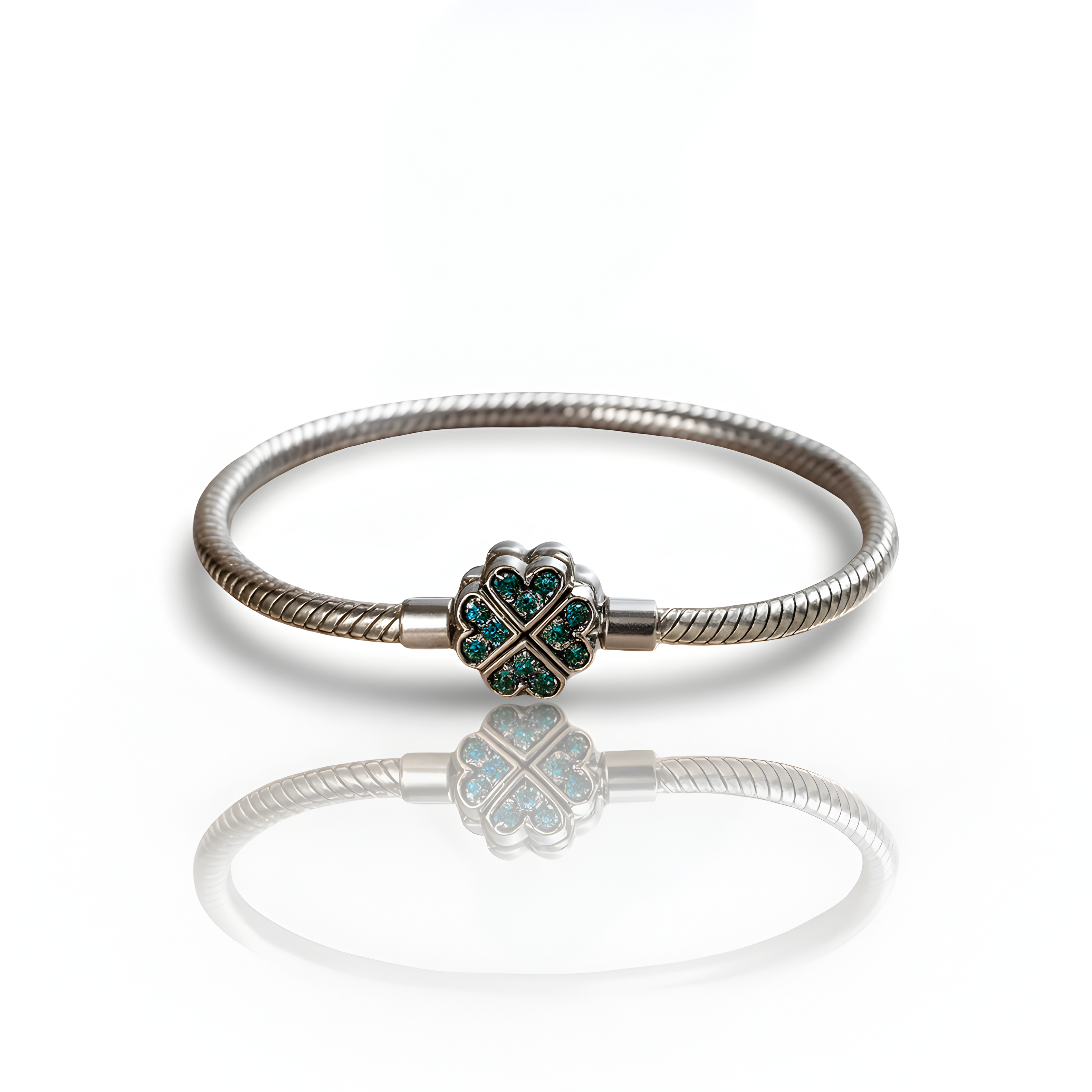 ZARILÉA VELOURA ANHÄNGER ARMBAND LUCKY HEART